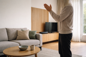 Før du køber akustikpaneler til stuen: sådan finder du problemet (og hvor meget der faktisk virker)