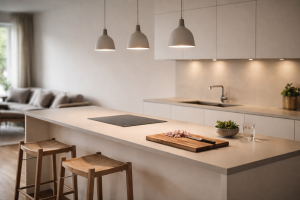 Jeg indså hvorfor så mange hader deres køkkenø-lamper (og sådan undgår du det)