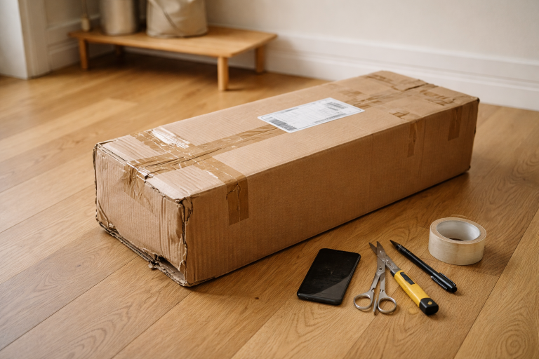 Møbel leveret med skade? Gør det her med det samme (så du har beviserne i orden)