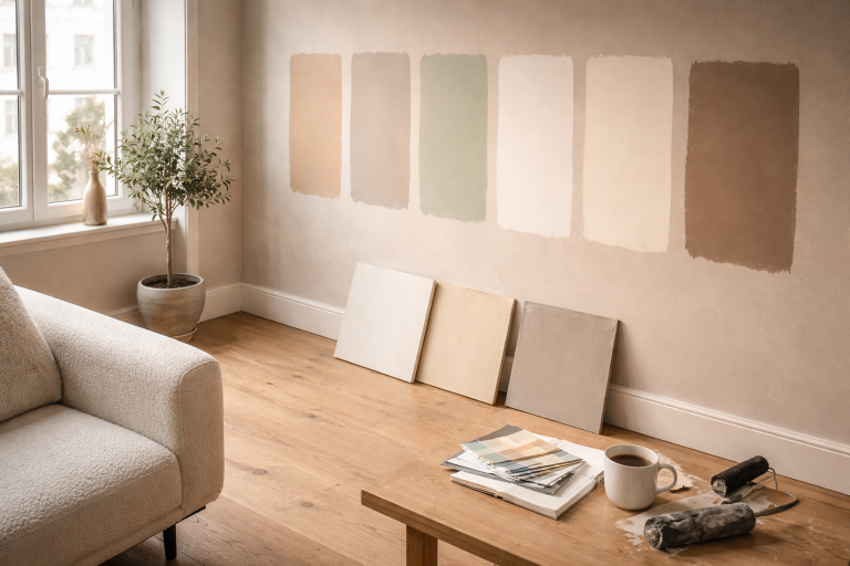 Stuefarver i 2026 uden farvepanik: vælg palette ud fra dit lys og dine undertoner