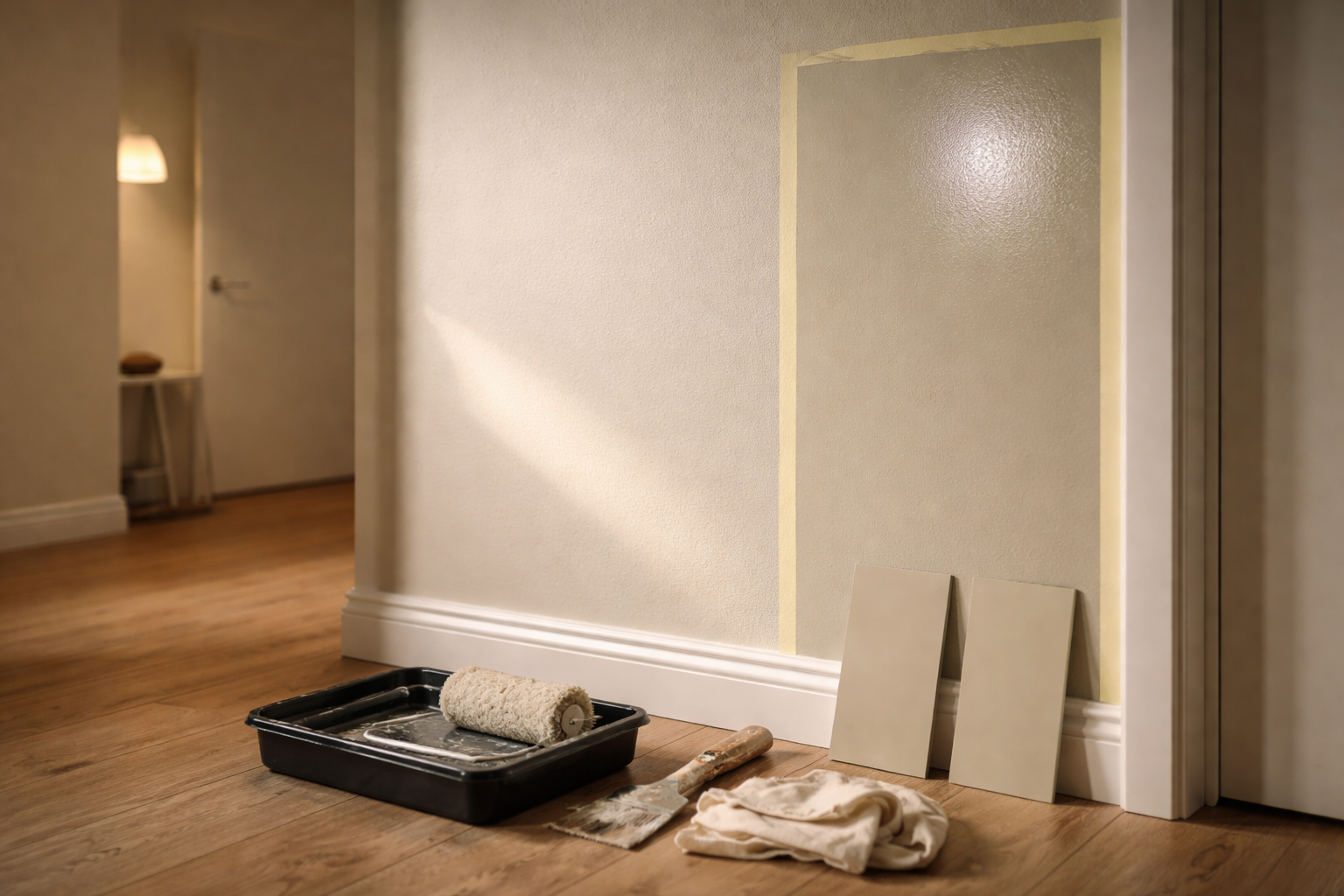 Vælg den rigtige glansgrad: sådan undgår du plettede vægge og afslørende loftlys