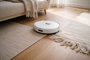 “Den åd igen dine frynser” - om at få robot og tæpper til at blive venner