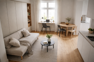 Small living: Indret små lejligheder med opbevaring, zoner og smarte møbler